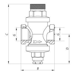 Редуктор давления KOER KR.1252 3/4” (KR2664) №3