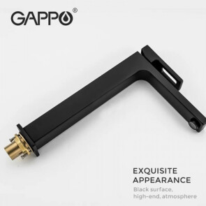 Змішувач для раковини Gappo G1017-62 високий №4