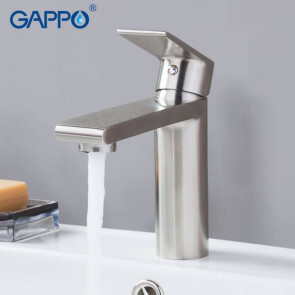 Змішувач для умивальника Gappo SATENRESU-KO G1099-20 №3