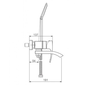 Змішувач для ванни GAPPO G3207-3 №3