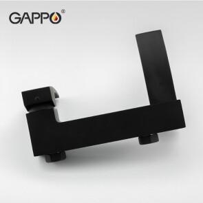 Смеситель для ванны Gappo G3207-6 черный №4