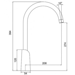 Смеситель для кухни GAPPO G4003-6 №2