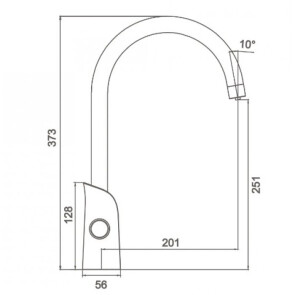 Смеситель для кухни с подключением к фильтру GAPPO G4303-8 №2