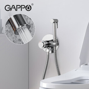 Змішувач c гігієнічним душем Gappo G7288 №3
