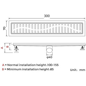 Трап для душу Gappo G83007-3 №2