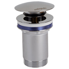 Клапан донный для раковины Click-Clack с переливом 1¼" 100-119мм WIRQUIN №2