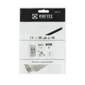 Кран шаровый Raftec BLACK PN40 ВН 1' DRH31 №4