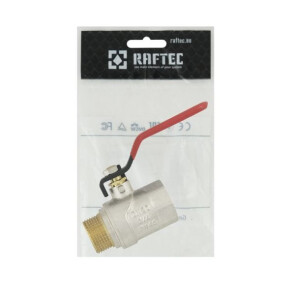 Кран шаровый Raftec RED PN40 ВН 3/4' CBН-021 №7