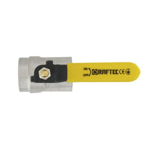 Кран шаровый Raftec YELLOW PN40 ВВ 1/2' GRН1 №3