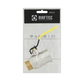 Кран кульовий Raftec YELLOW PN40 ВЗ 3/4 ' GRH21 №6