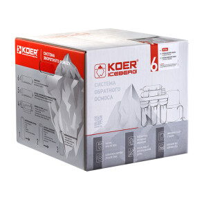 Система зворотного осмосу з мінералізатором KOER KV.06 ICEBERG 6 (KR3147) №4