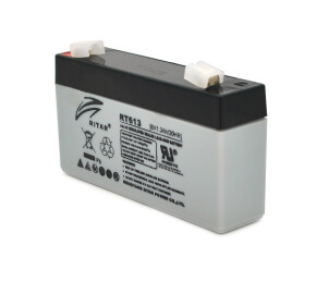 Аккумуляторная батарея AGM RITAR RT613, Gray Case, 6V 1.3Ah ( 97х24х 52 (58) ) Q20 №1