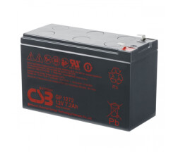 Акумуляторна батарея CSB GP1272F2, 12V 7,2Ah (151х65х100мм) 2,4кг Q10/420