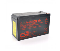 Аккумуляторная батарея CSB GP1272F2, 12V 7,2Ah (28W) (151х65х100мм) 2.1кг Q10