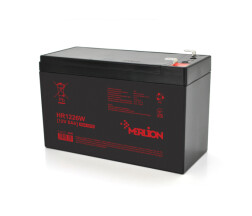 Акумуляторна батарея MERLION HR1226W, 12V 8Ah ( 151 х 65 х 94 (100) ) Black Q10/420