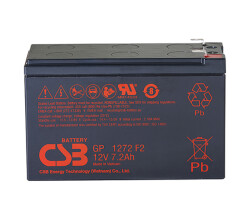 Аккумуляторная батарея CSB EVX1272, 12V 7,2Ah (151х65х100мм) 2,55кг Q10