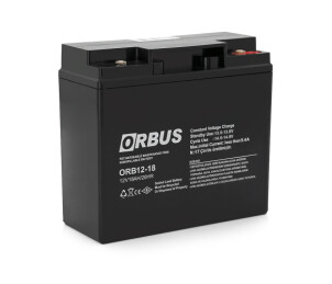 Акумуляторна батарея ORBUS ORB1218 AGM 12V 18 Ah (180 x76x167) 5 kg Q4/192 №1