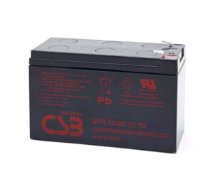 Аккумуляторная батарея CSB UPS12360, 12V7,5Ah (151х65х94мм) №1