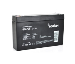 Акумуляторна батарея MERLION AGM GP670F1 6 V 7Ah ( 150 x 35 x 95 (100 )) Q10/1080
