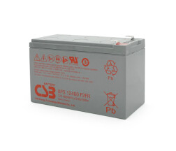 Акумуляторна батарея CSB UPS12460F2FR, 12V9Ah (151х65х94мм) Q10/420 (ВЬЕТНАМ)