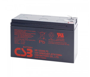 Аккумуляторная батарея CSB HR1234WF2, 12V 9Ah (151х65х101мм) Q10/420 (КИТАЙ) №1