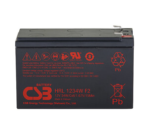 Аккумуляторная батарея CSB HRL1234WF2, 12V 9Ah (151х65х98мм) Q10 №1