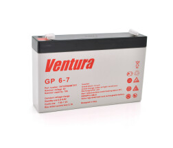 Акумуляторна батарея Ventura 6V 7Ah (151*34*100), Q10