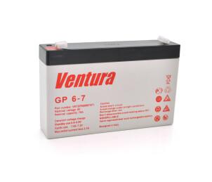 Акумуляторна батарея Ventura 6V 7Ah (151*34*100), Q10 №1
