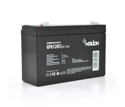 Акумуляторна батарея MERLION AGM GP6120F2 6 V 12Ah ( 150 x 50 x 95 (100) ) Q10