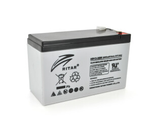 Акумуляторна батарея AGM RITAR HR1228W, Gray Case, 12V 7.0Ah ( 151 х 65 х 94 (100 ) 2.17kg Q10420 №2