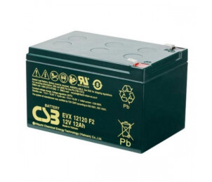 Аккумуляторная батарея CSB EVX12120, 12V 12Ah (151х98х94(100)мм, Q6 №1