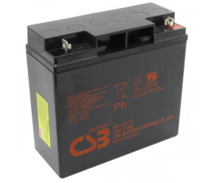 Аккумуляторная батарея CSB GP12170B1, 12V 17Ah (181х77х167мм) Q4/96 №1