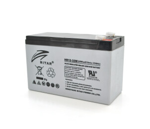 Аккумуляторная батарея AGM RITAR HR1232W, Gray Case, 12V 8.0Ah ( 151 х 65 х 94 (100 ) 2.20kg Q10 №2