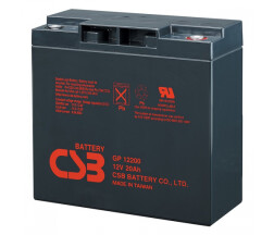 Акумуляторна батарея CSB GP12200, 12V 20Ah (181х77х167 мм), Q4