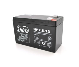 Аккумуляторная батарея 12V 7.5Ah ENOT (150 x 65 x 95 (100))