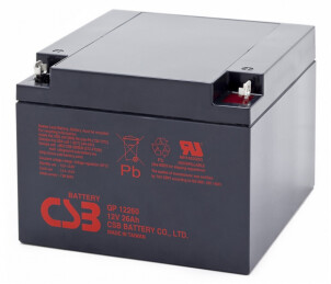 Аккумуляторная батарея CSB GP12260, 12V 26Ah (166 х175 х125 мм), Q2/72 (ВЬЕТНАМ) №1