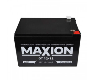 Акумуляторна батарея MAXION AGM OT 12-12 12V 12Ah ( 151 х 98 х 100 ), Q4 №1