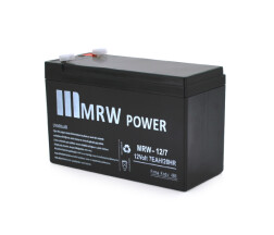 Акумуляторна батарея Mervesan MRW-12/7L 12 V 7Ah ( 150 x 65 x 95 (100) ) BLACK (1.65kg) Q8/672