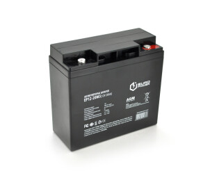 Акумуляторна батарея EUROPOWER AGM EP12-20M5 12 V 20Ah ( 181 x 76 x 166 (168) ) Black Q4/192 №1