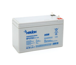 Акумуляторна батарея MERLION AGM GP1272L5 12 V 7,2 Ah (СПЕЦ КЛЕММА)( 150 x 65 x 95 (100) ) White Q10 №2
