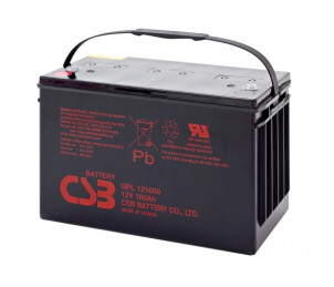 Акумуляторна батарея CSB GPL121000, 12V 100Ah (343х168х215 (220) Q1/20 (ТАЙВАНЬ) №1