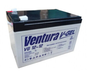 Аккумуляторная батарея Ventura VG 12-12 Gel 12V 12Ah (151*98*101мм), Q4 №1