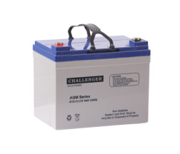 Аккумуляторная батарея CHALLENGER А12-33, 12V 33Ah (195х130х159), Q1, ( VRLA AGM )