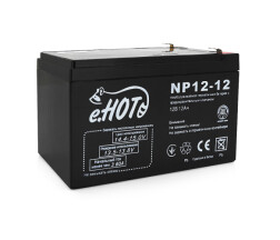 Акумуляторна батарея 12V 12Ah ENOT (270x180x263)
