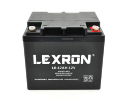 Акумуляторна батарея Lexron LR-12-42 12V 42 Ah (197 x 165 x 172) 14kg