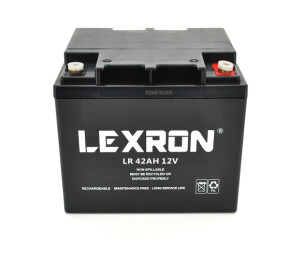 Акумуляторна батарея Lexron LR-12-42 12V 42 Ah (197 x 165 x 172) 14kg №1