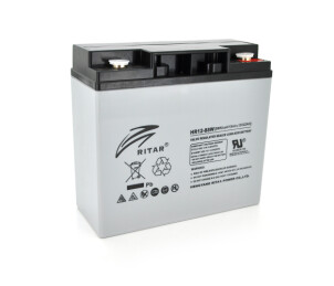Акумуляторна батарея AGM RITAR HR1288W, Gray Case, 12V 22.0Ah ( 181 х 77 х 167 (167 ) 6.50kg Q4 №1
