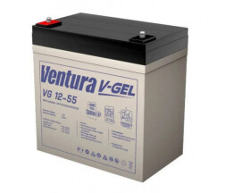 Аккумуляторная батарея Ventura VG 12-55 Gel 12V 55Ah (229*138*235мм), Q1
