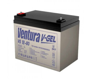 Аккумуляторная батарея Ventura VG 12-80 Gel 12V 80Ah (260*169*215мм), Q1 №1