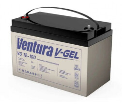 Аккумуляторная батарея Ventura VG 12-100 Gel 12V 100Ah (339*173*220мм), Q1